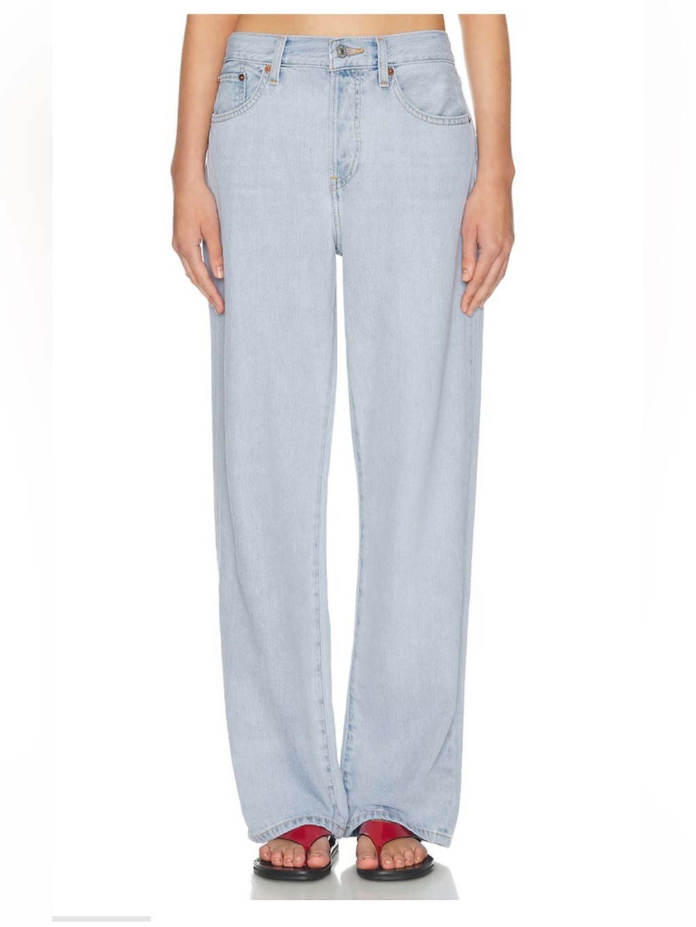 NWT Re/Done The Thrasher Jean Indigo Wide Leg Season 2025 / 30